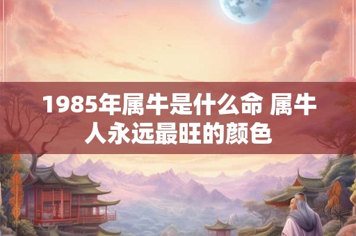 1985年属牛是什么命 属牛人永远最旺的颜色