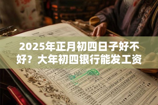 2025年正月初四日子好不好？大年初四银行能发工资吗？