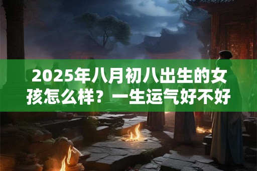 2025年八月初八出生的女孩怎么样？一生运气好不好