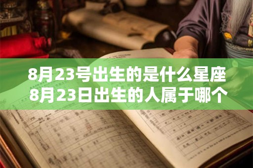 8月23号出生的是什么星座 8月23日出生的人属于哪个星座