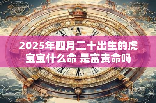 2025年四月二十出生的虎宝宝什么命 是富贵命吗