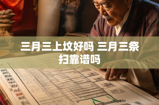 三月三上坟好吗 三月三祭扫靠谱吗