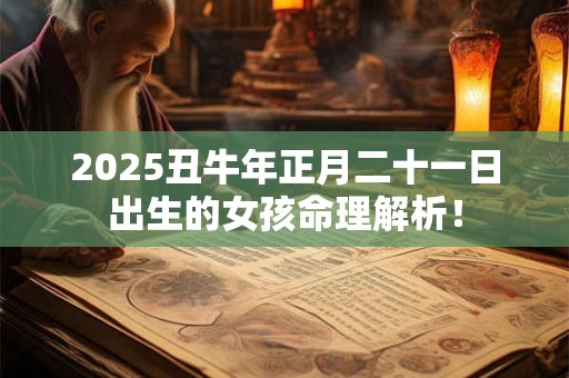 2025丑牛年正月二十一日出生的女孩命理解析！