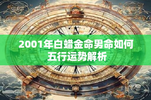 2001年白蜡金命男命如何 五行运势解析