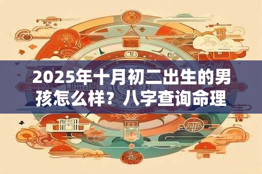 2025年十月初二出生的男孩怎么样？八字查询命理