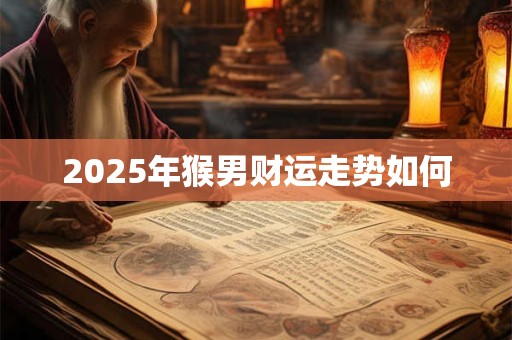 2025年猴男财运走势如何