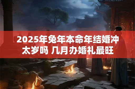 2025年兔年本命年结婚冲太岁吗 几月办婚礼最旺