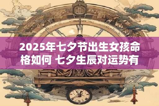 2025年七夕节出生女孩命格如何 七夕生辰对运势有何影响