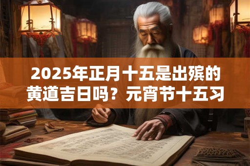 2025年正月十五是出殡的黄道吉日吗？元宵节十五习俗有哪些？