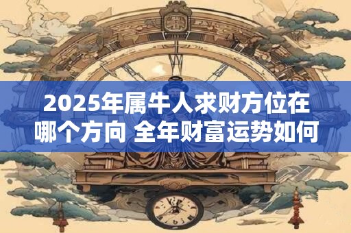2025年属牛人求财方位在哪个方向 全年财富运势如何