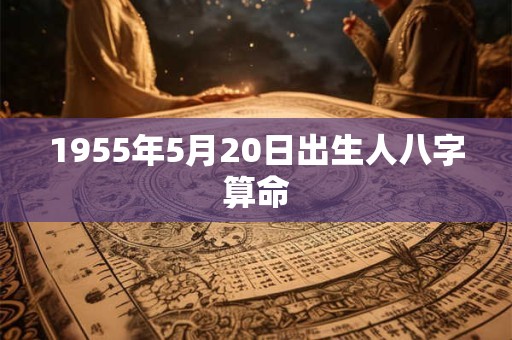 1955年5月20日出生人八字算命