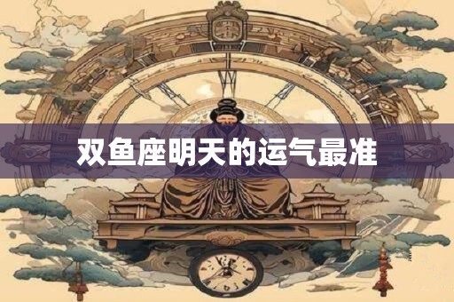 双鱼座明天的运气最准