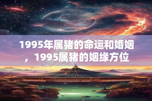 1995年属猪的命运和婚姻，1995属猪的姻缘方位