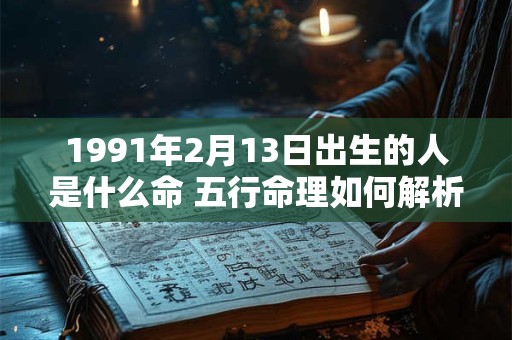 1991年2月13日出生的人是什么命 五行命理如何解析