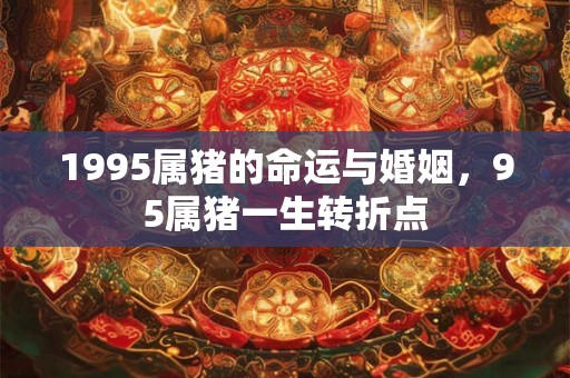 1995属猪的命运与婚姻，95属猪一生转折点