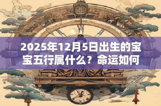 2026年12月5日出生的宝宝五行属什么?命运如何 2026年12月5日出生的宝宝五行属什么?命运如何