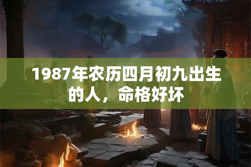 1987年农历四月初九出生的人，命格好坏