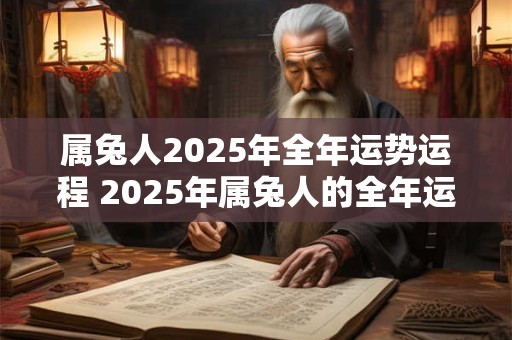属兔人2025年全年运势运程 2025年属兔人的全年运势如何