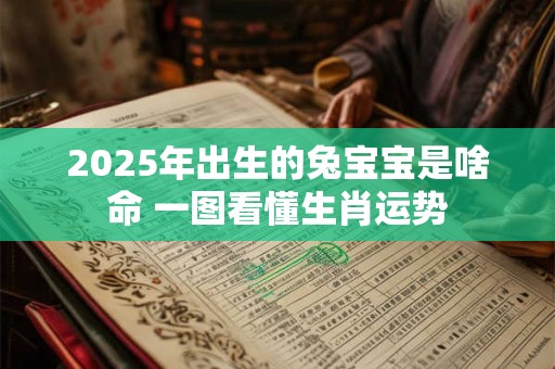 2025年出生的兔宝宝是啥命 一图看懂生肖运势