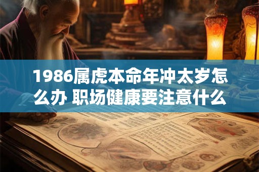 1986属虎本命年冲太岁怎么办 职场健康要注意什么 1986属虎本命年冲太岁怎么办 职场健康要注意什么
