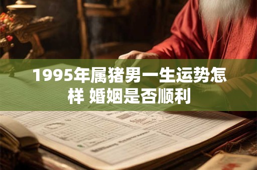 1995年属猪男一生运势怎样 婚姻是否顺利