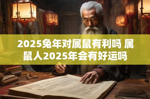 2025兔年对属鼠有利吗 属鼠人2025年会有好运吗