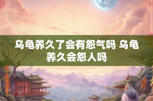 乌龟养久了会有怨气吗 乌龟养久会怨人吗
