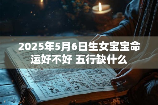 2025年5月6日生女宝宝命运好不好 五行缺什么