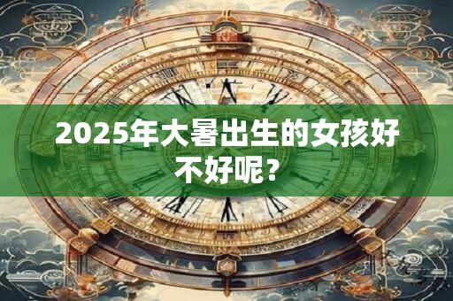 2025年大暑出生的女孩好不好呢？