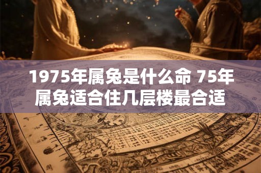 1975年属兔是什么命 75年属兔适合住几层楼最合适