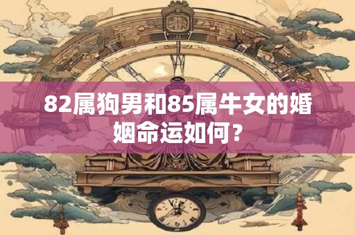 82属狗男和85属牛女的婚姻命运如何？