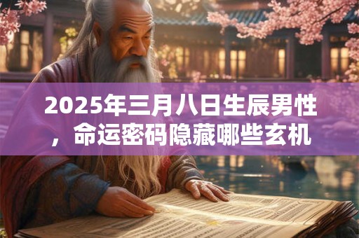 2025年三月八日生辰男性，命运密码隐藏哪些玄机