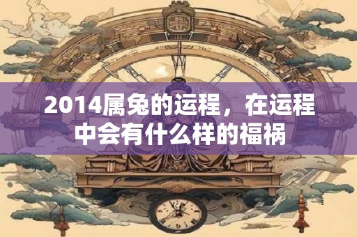 2014属兔的运程，在运程中会有什么样的福祸