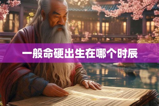一般命硬出生在哪个时辰