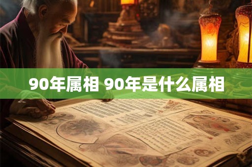 90年属相 90年是什么属相