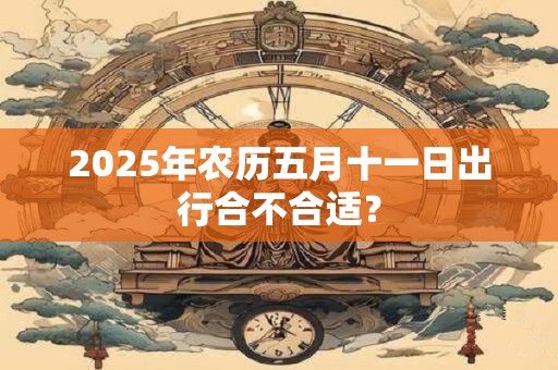2025年农历五月十一日出行合不合适？