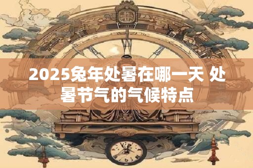 2025兔年处暑在哪一天 处暑节气的气候特点