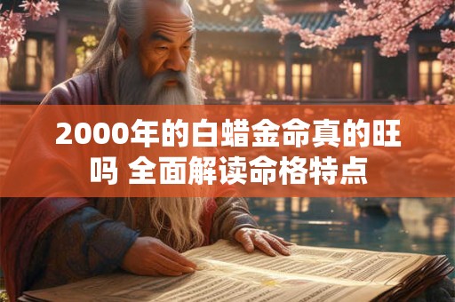 2000年的白蜡金命真的旺吗 全面解读命格特点