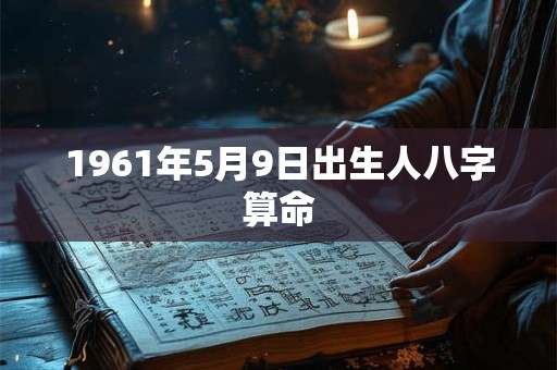 1961年5月9日出生人八字算命
