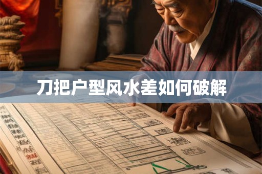 刀把户型风水差如何破解