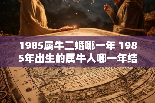 1985属牛二婚哪一年 1985年出生的属牛人哪一年结婚合适