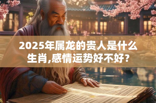 2026年属龙的贵人是什么生肖,感情运势好不好？