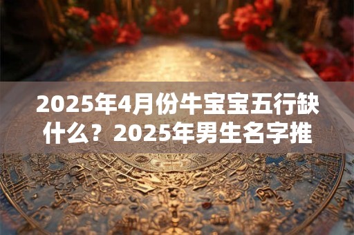 2025年4月份牛宝宝五行缺什么？2025年男生名字推荐