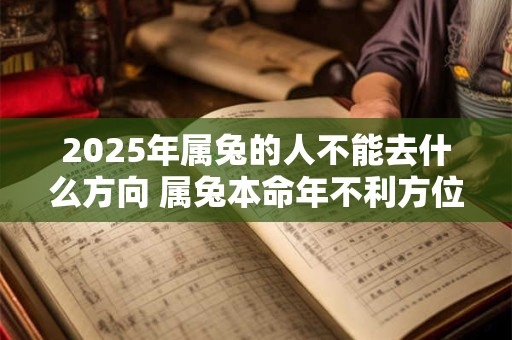 2025年属兔的人不能去什么方向 属兔本命年不利方位