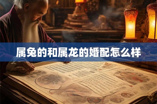 属兔的和属龙的婚配怎么样