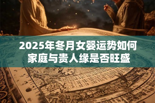 2025年冬月女婴运势如何 家庭与贵人缘是否旺盛