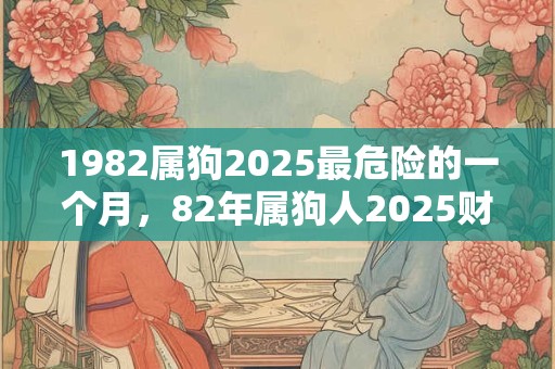 1982属狗2025最危险的一个月，82年属狗人2025财运方位