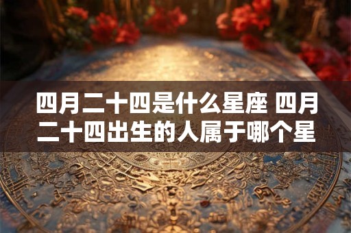 四月二十四是什么星座 四月二十四出生的人属于哪个星座