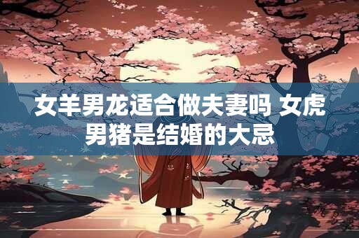 女羊男龙适合做夫妻吗 女虎男猪是结婚的大忌