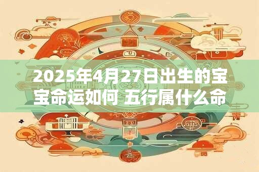 2025年4月27日出生的宝宝命运如何 五行属什么命